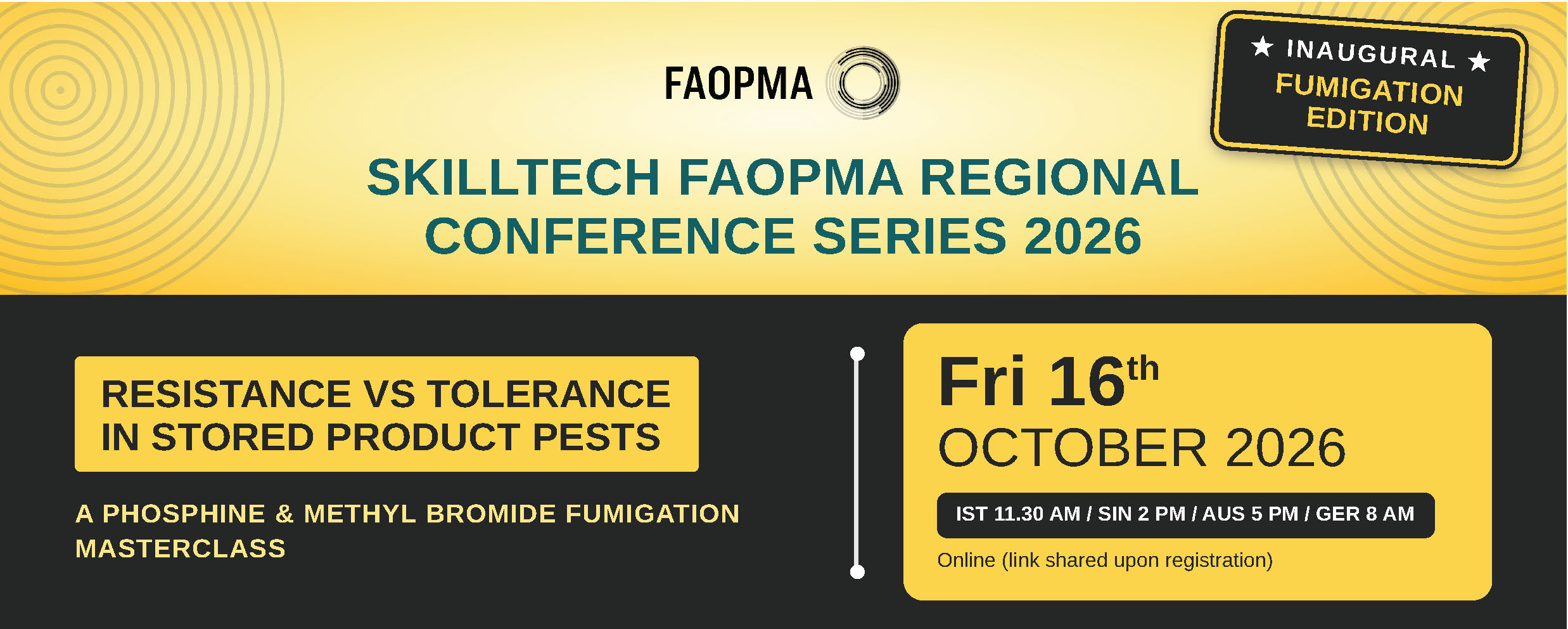 FAOPMA Fumigation Masterclass
